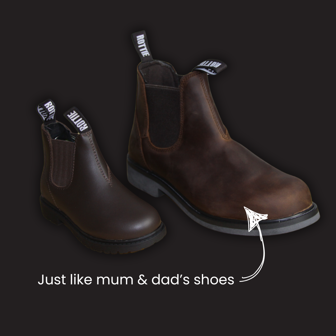 ROTTIE PUPS - KIDS BOOTS