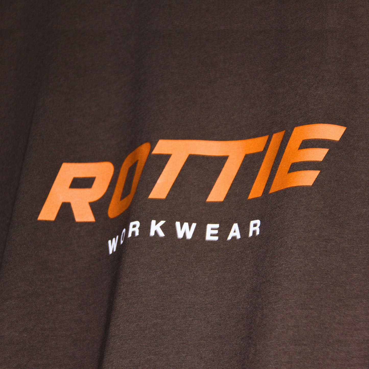 ROTTIE STATEMENT T-SHIRT BACK PRINT (WALNUT)