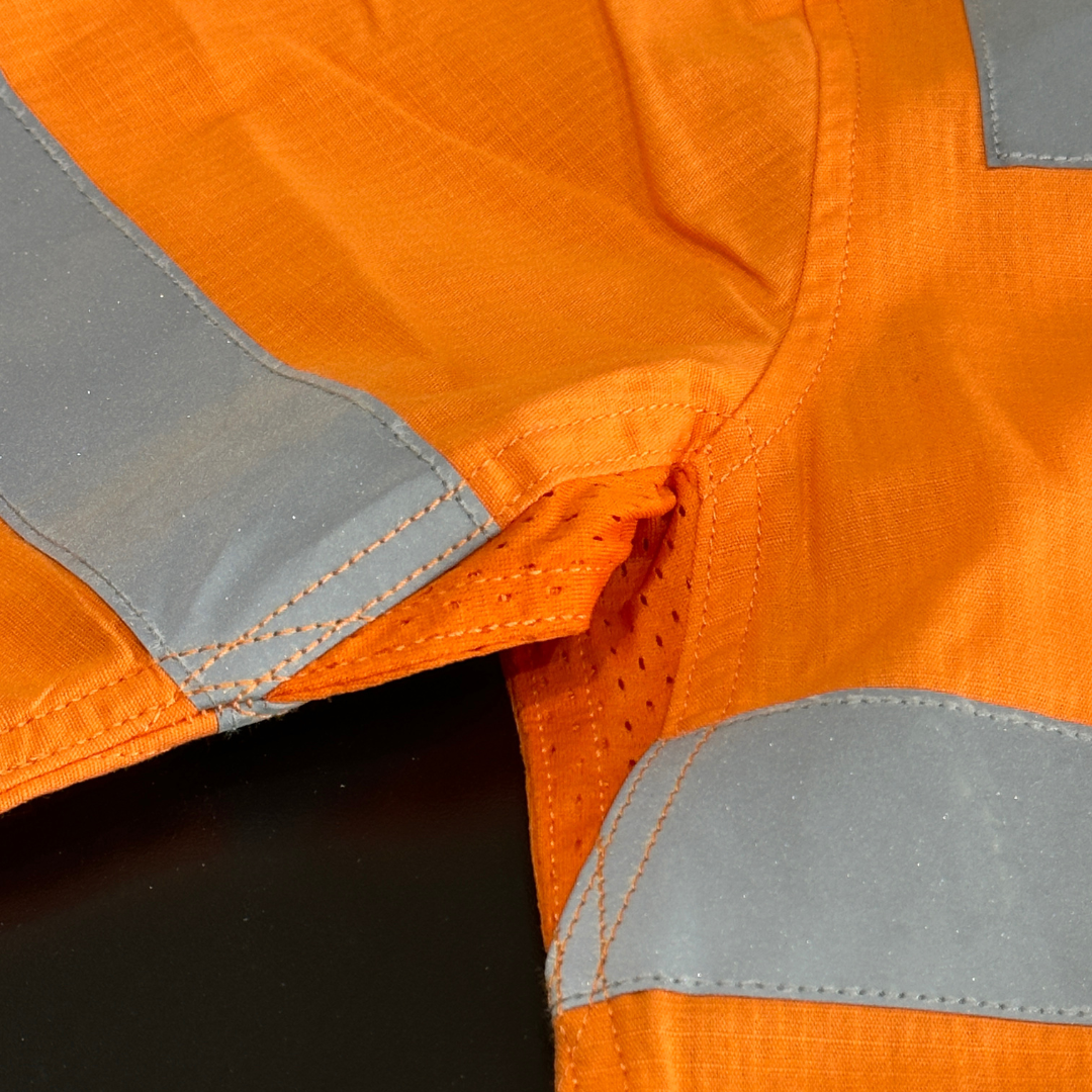ROTTIE RHBVROS - HALF BUTTON VIC-RAIL TAPED L/S SHIRT