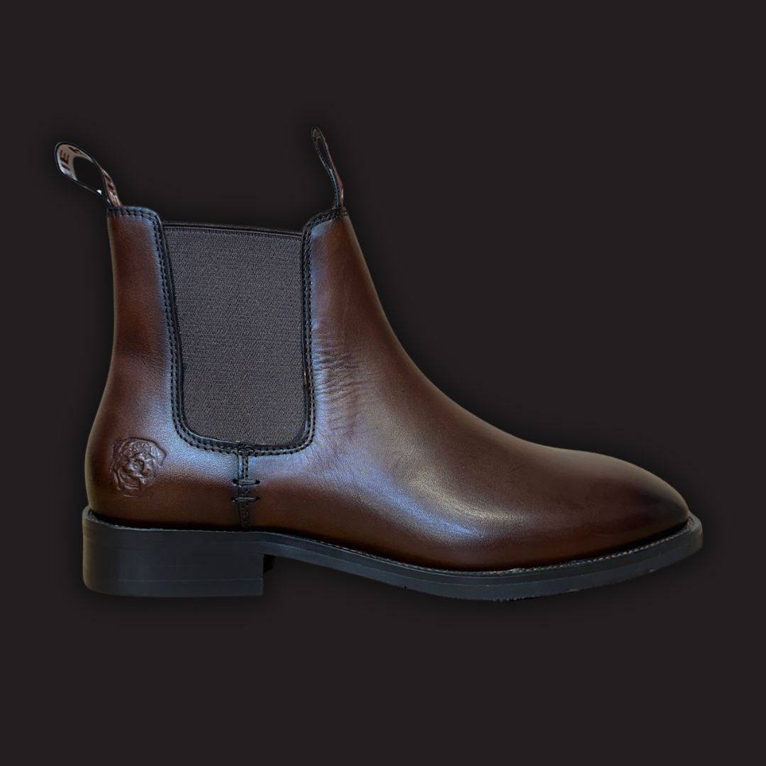THE LIVINGSTONE - CHELSEA BOOT - SADDLE BROWN