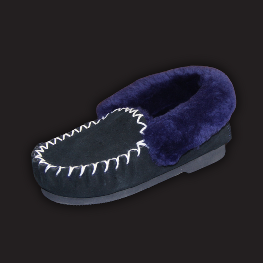 ROTTIE MOCCASIN - NAVY