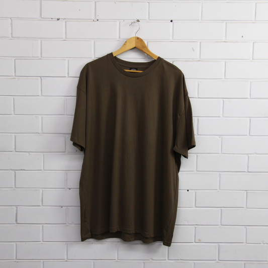 ROTTIE STATEMENT T-SHIRT BACK PRINT (DEEP CHESTNUT)