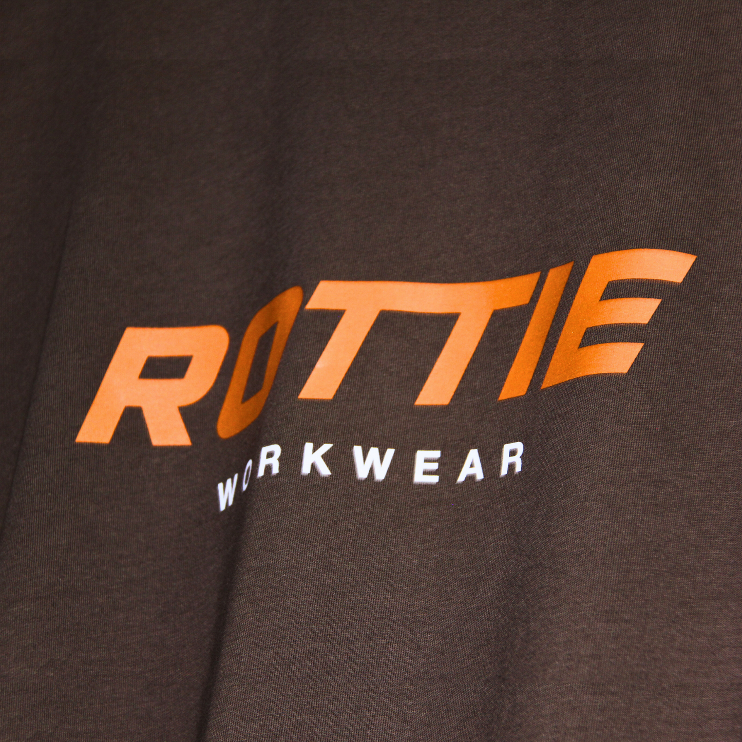 ROTTIE STATEMENT T-SHIRT BACK PRINT (DEEP CHESTNUT)