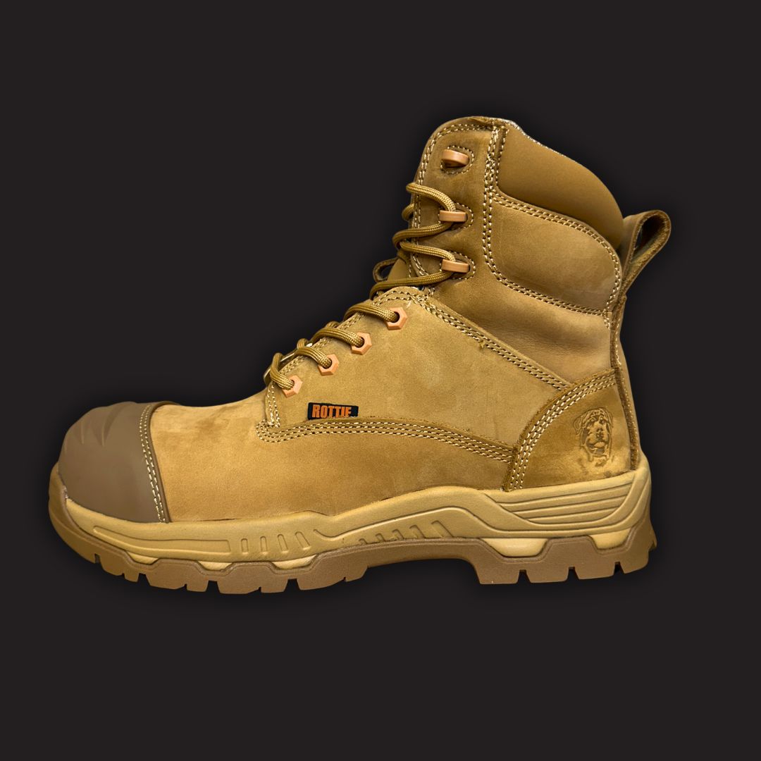ROTTIE RWB10-CWP - ZIPSIDE WATERPROOF SAFETY BOOT (COMPOSITE TOE)