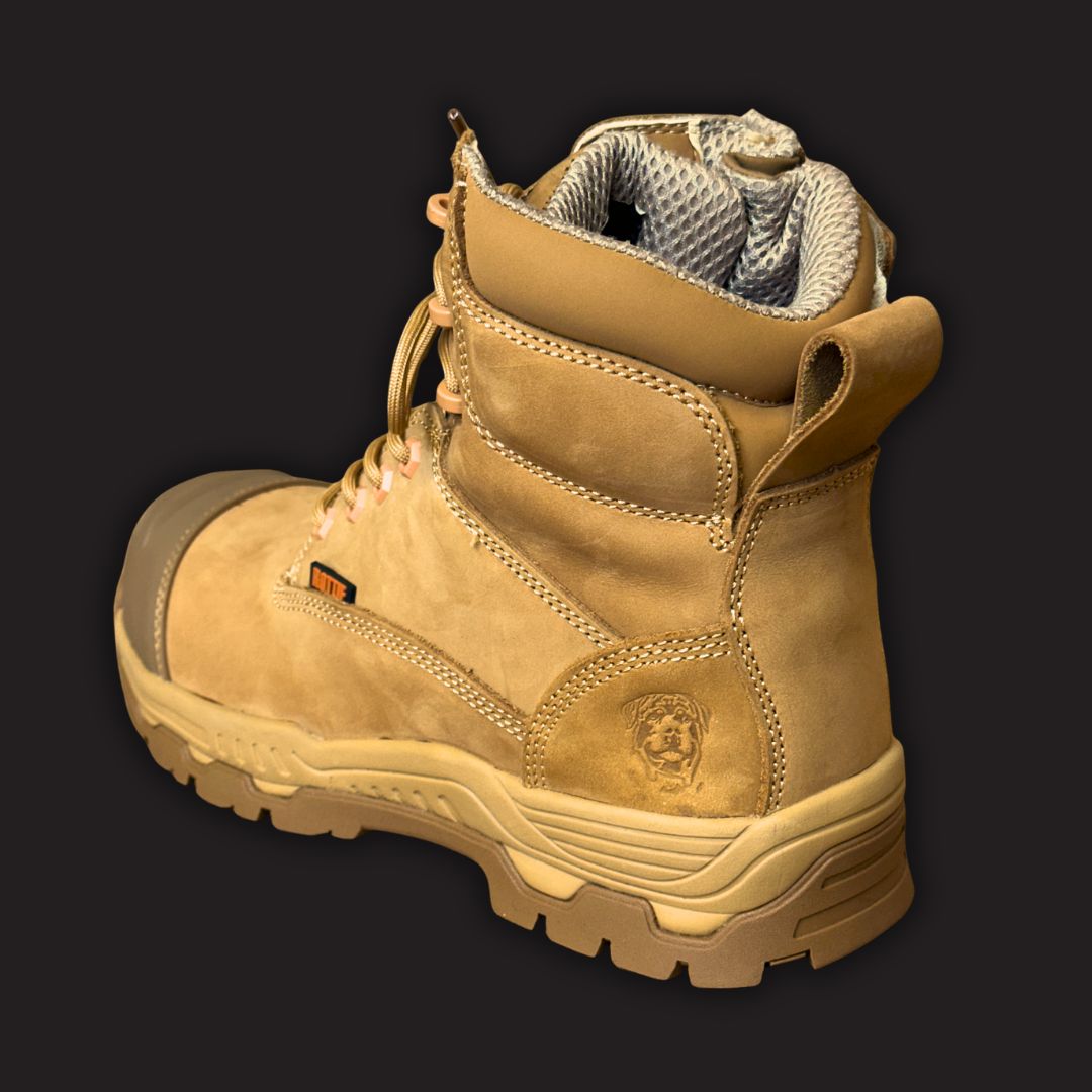 ROTTIE RWB10-CWP - ZIPSIDE WATERPROOF SAFETY BOOT (COMPOSITE TOE)