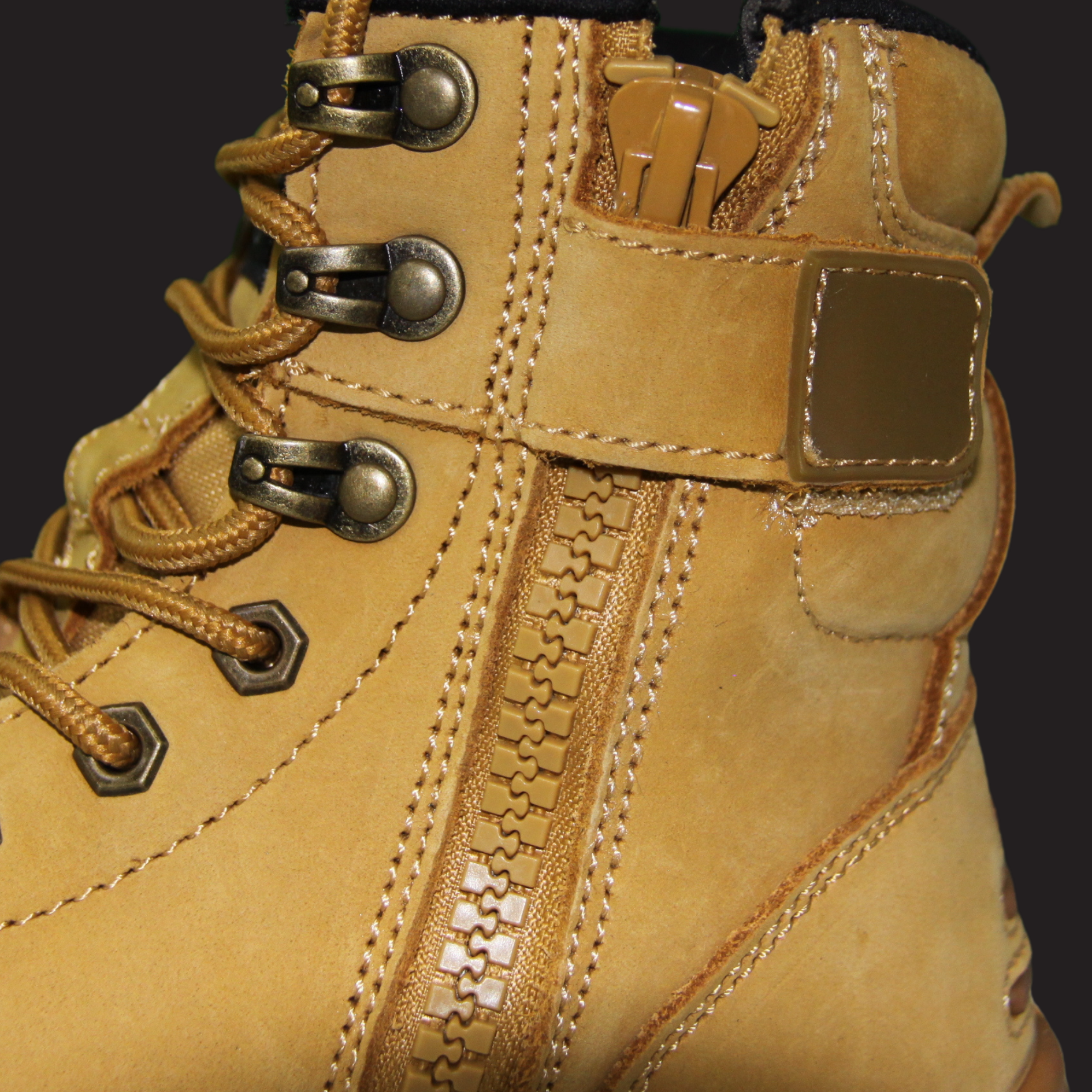 rottie workwear RWB8 work boot wheat