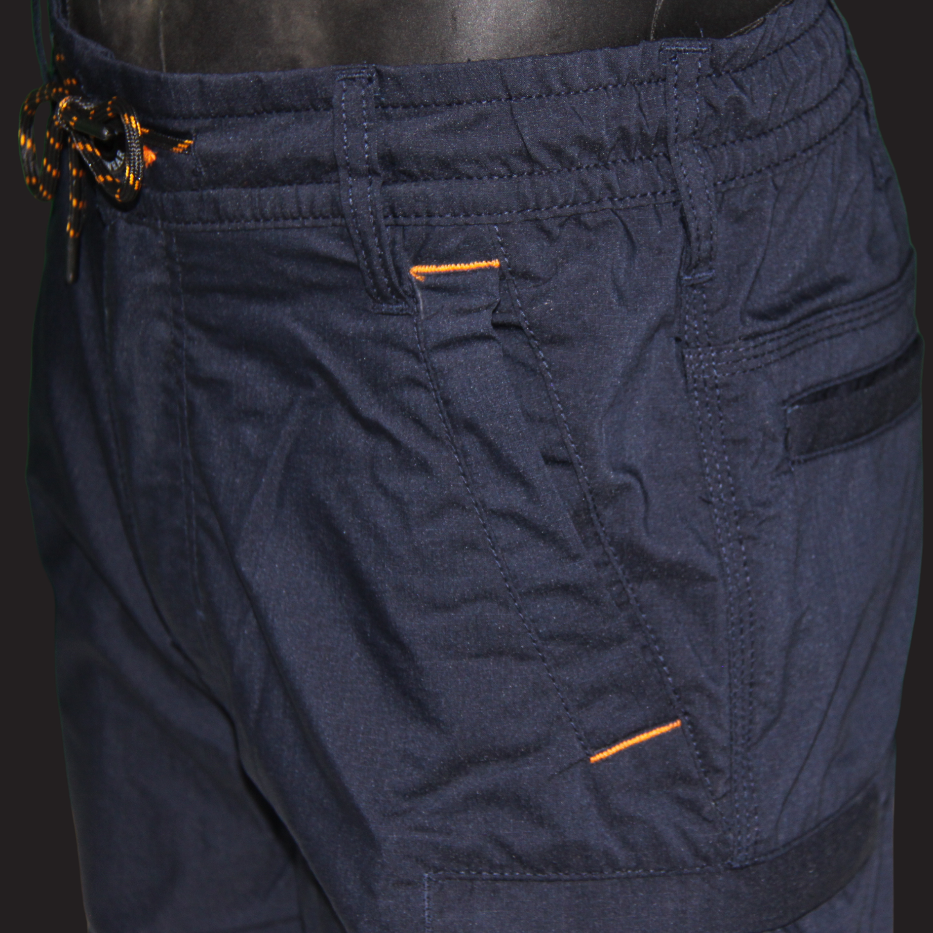 rottie workwear work shorts navy